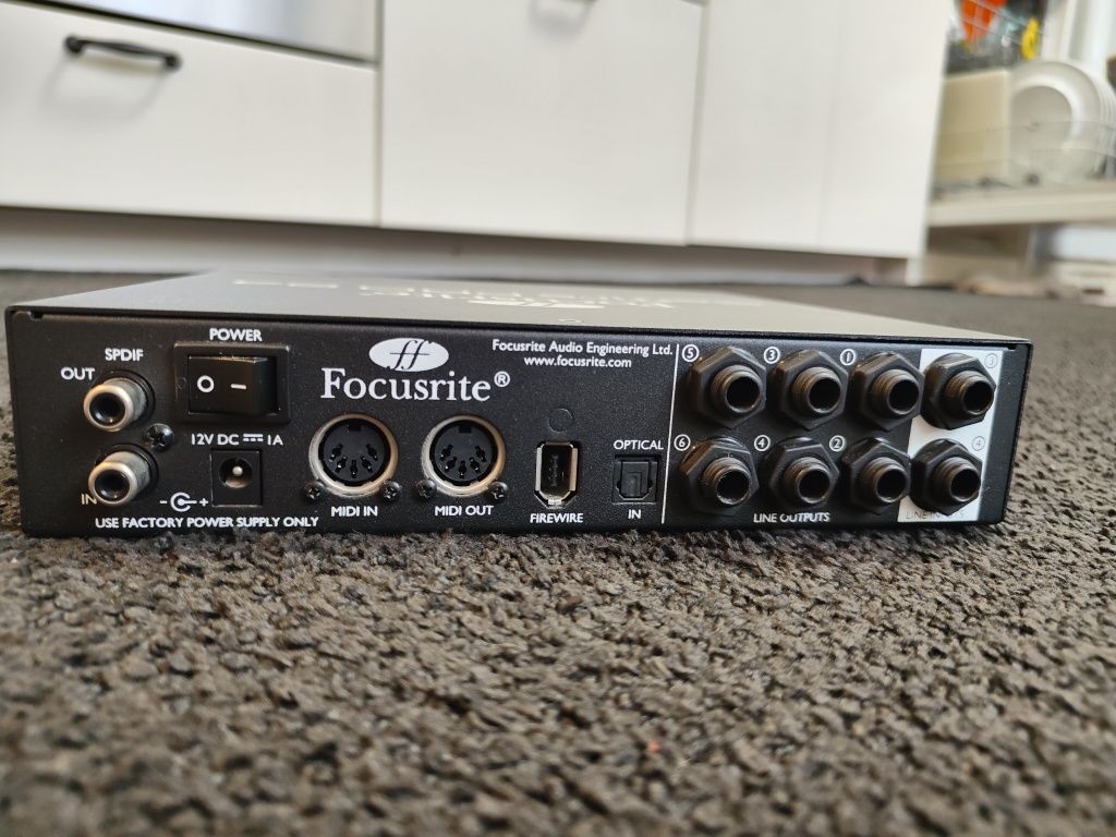 [RESERVADO] Focusrite Saffire PRO 24 Interface de Áudio Firewire e Thu