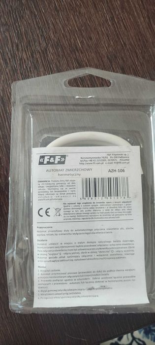 Automat zmierzchowy F&F 230 V IP65 10 A