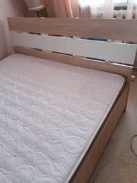 Ліжко двох спальне 1400/2000  з ортопедичним матрацом