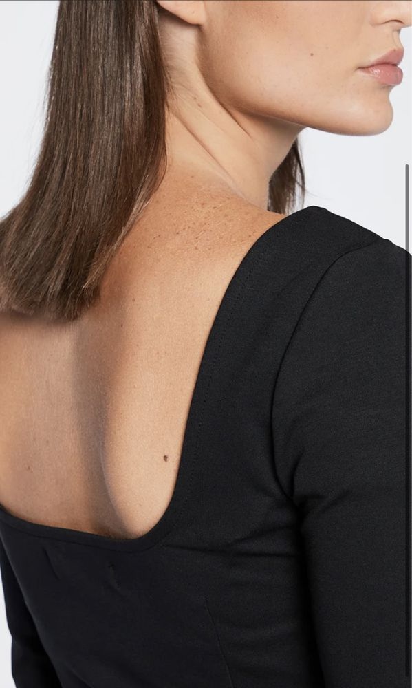 Сукня Calvin klein s чорна коротка з рукавами плотна