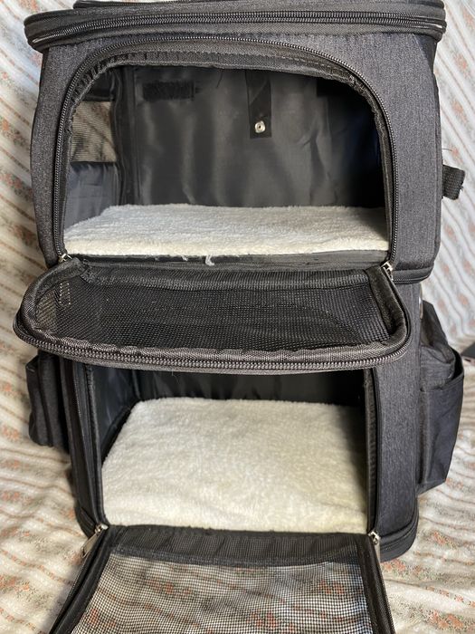 Продаю двоповерховий рюкзак-переноска для домашнього бренду Felis Eck