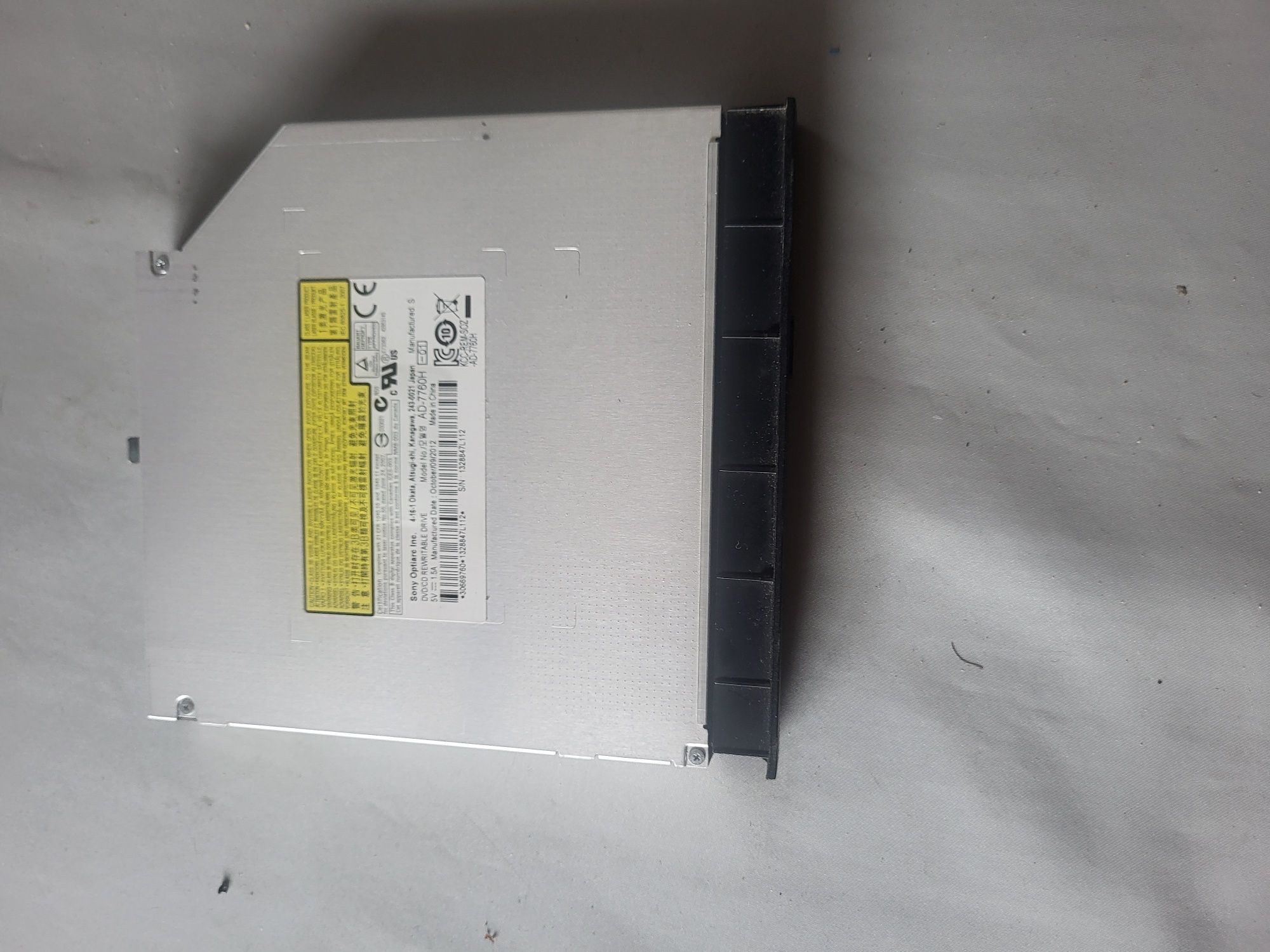 Sprzedam Napęd DVD-RW do Laptopa TOSHIBA SALELLITE A500-13C