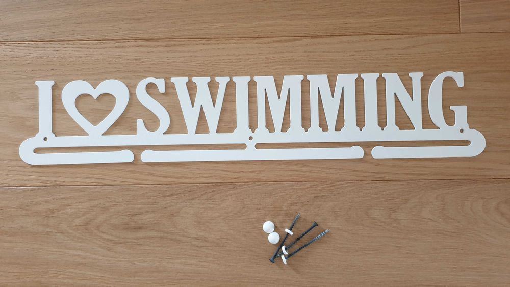 Metalowy wieszak na medale