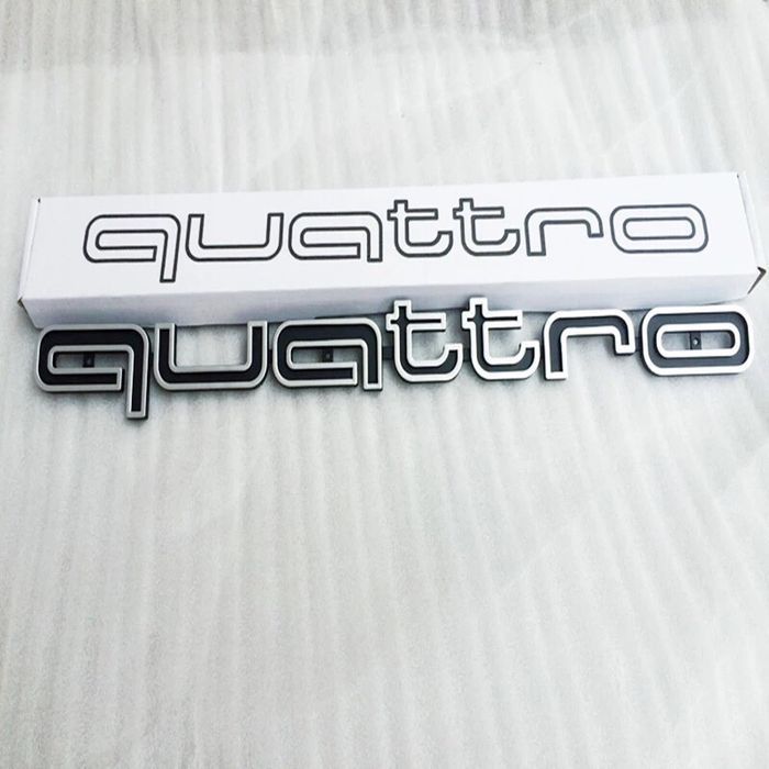эмблема Quattro ауди ауді Audi A4L A5 A6L q3 Q5 Q7 RS3 RS6 S4