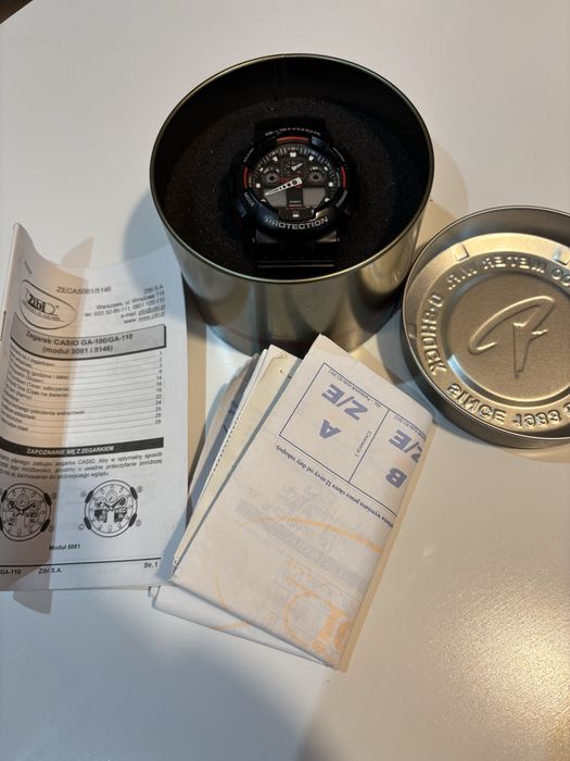 Zegarek Casio G-shock GA-100