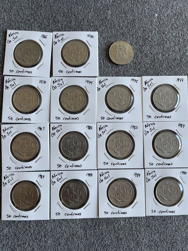 Moedas África do Sul