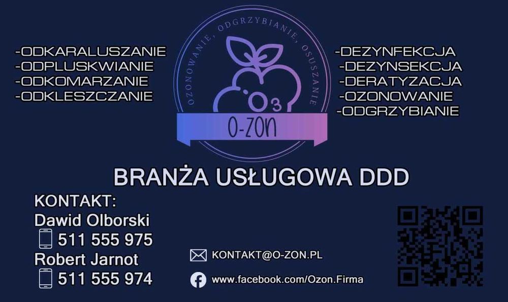 Profesjonalne usługi DDD – dezynfekcja, dezynsekcja, deratyzacja