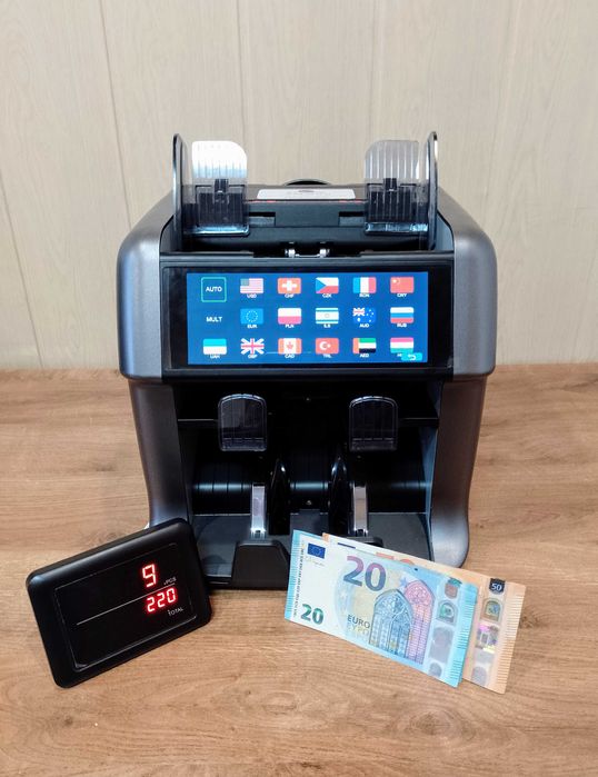 Електроніка для обробки готівки $ Детектори, лічильники, сортувальники