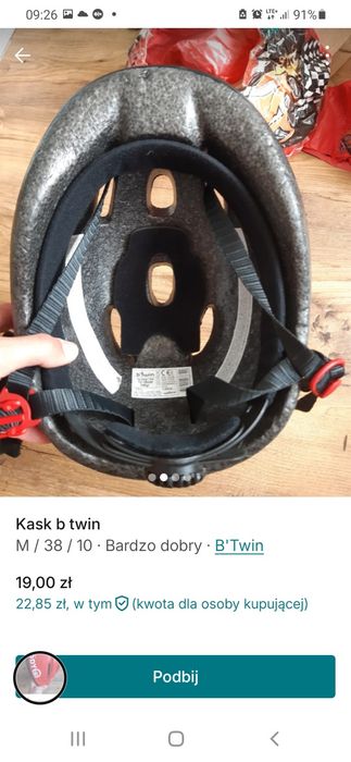 Kask b.twin 52 56 b.dobry