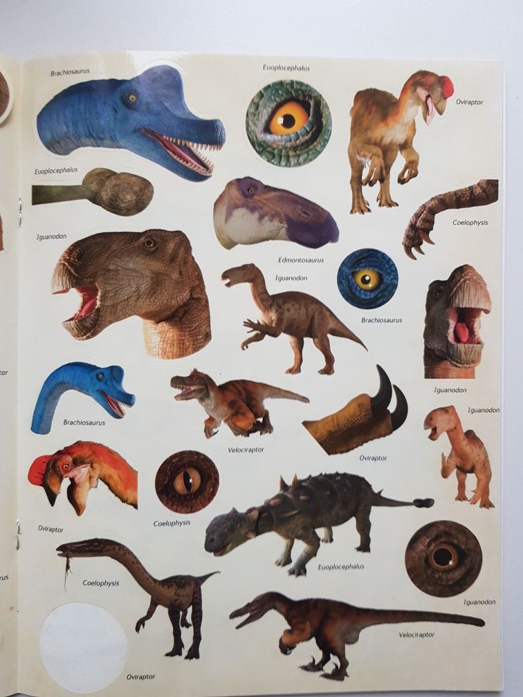 Dinosaur Sticker Book, Natural History Museum