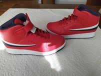FILA Sneakersy 1CM00540 - czerwone, wysokie