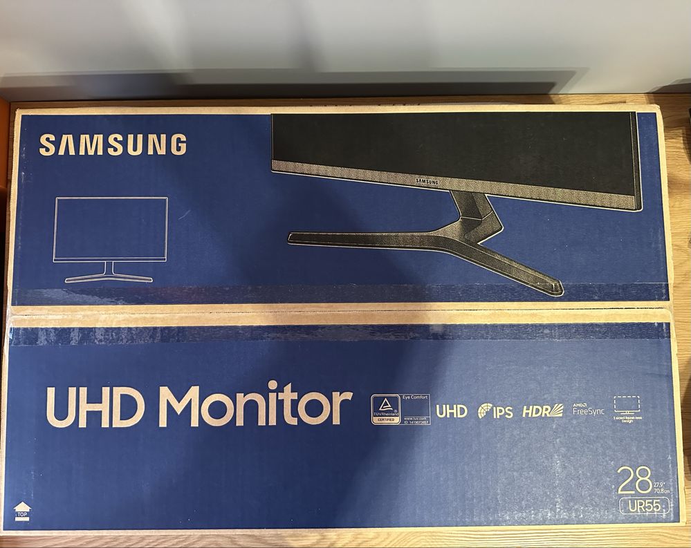 Monitor Samsung UR55 4K IPS HDR 28 Cali