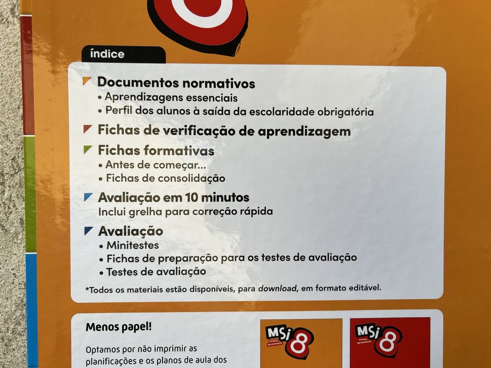 Manual do professor MSI8