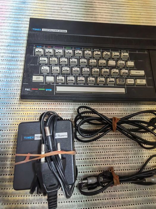timex computer 2068 black