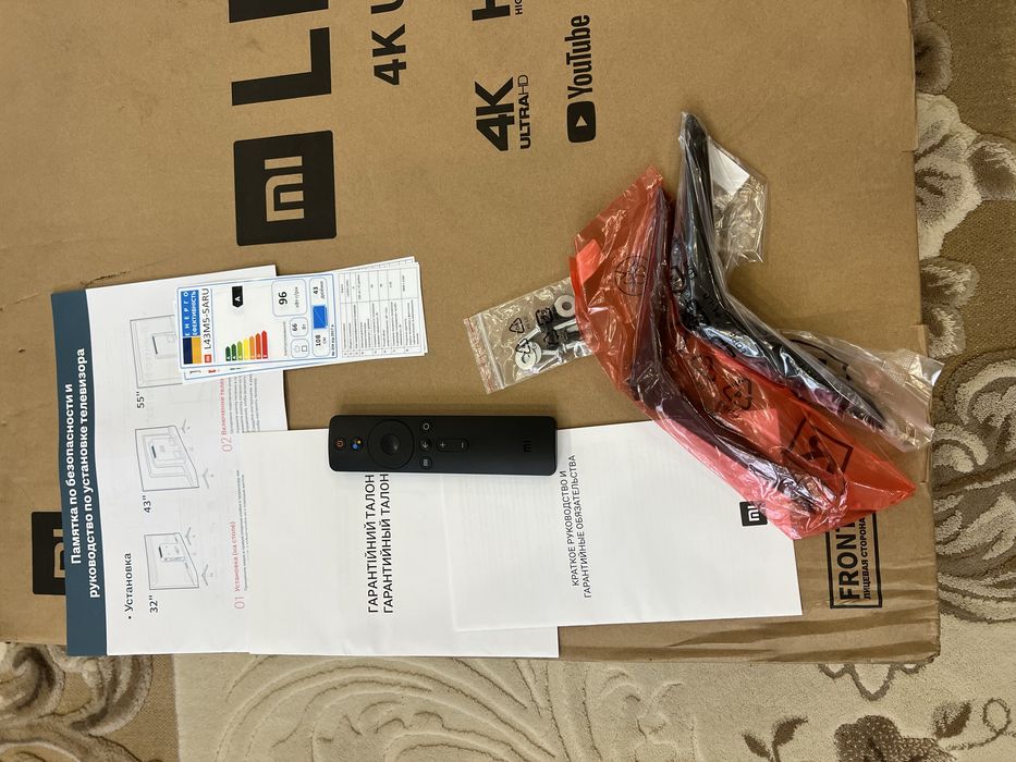 Smart LED телевізор 4K wi fi Xiaomi Mi L43 діагона android андроїд вай