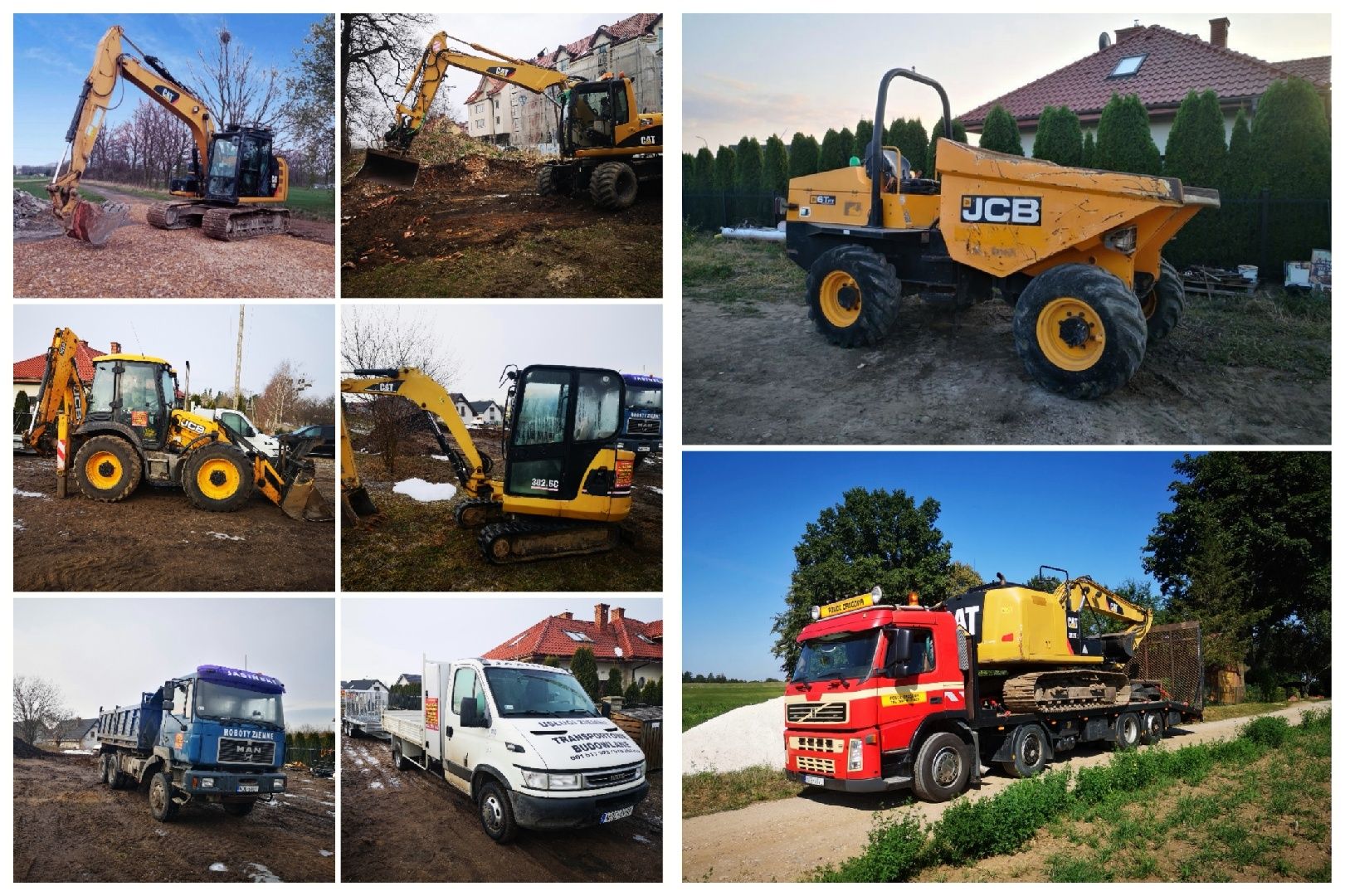 Koparka ,autolaweta ,wywrotka,transport,melioracja,kanalaizacja,staw