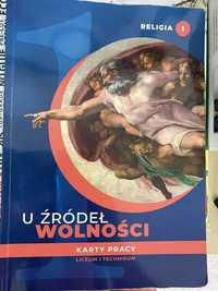 U Zródeł Wolnosci karty pracy do religii