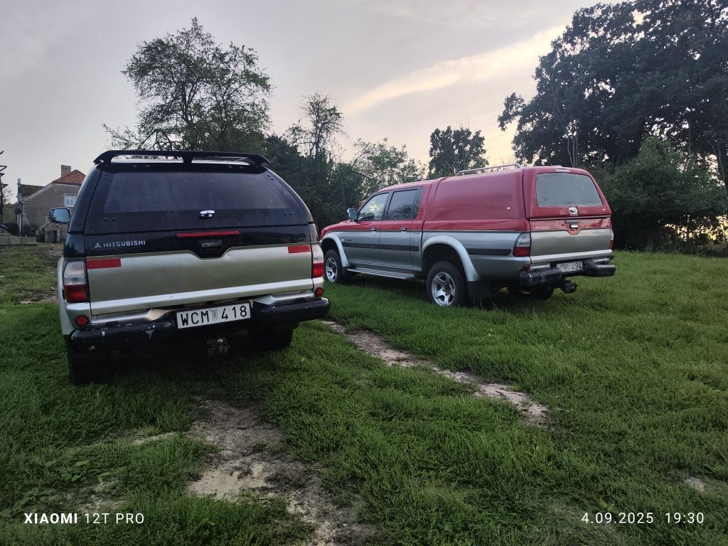 Mitsubishi L200 2.5 134 km 2004 rok przebieg 200000 km.