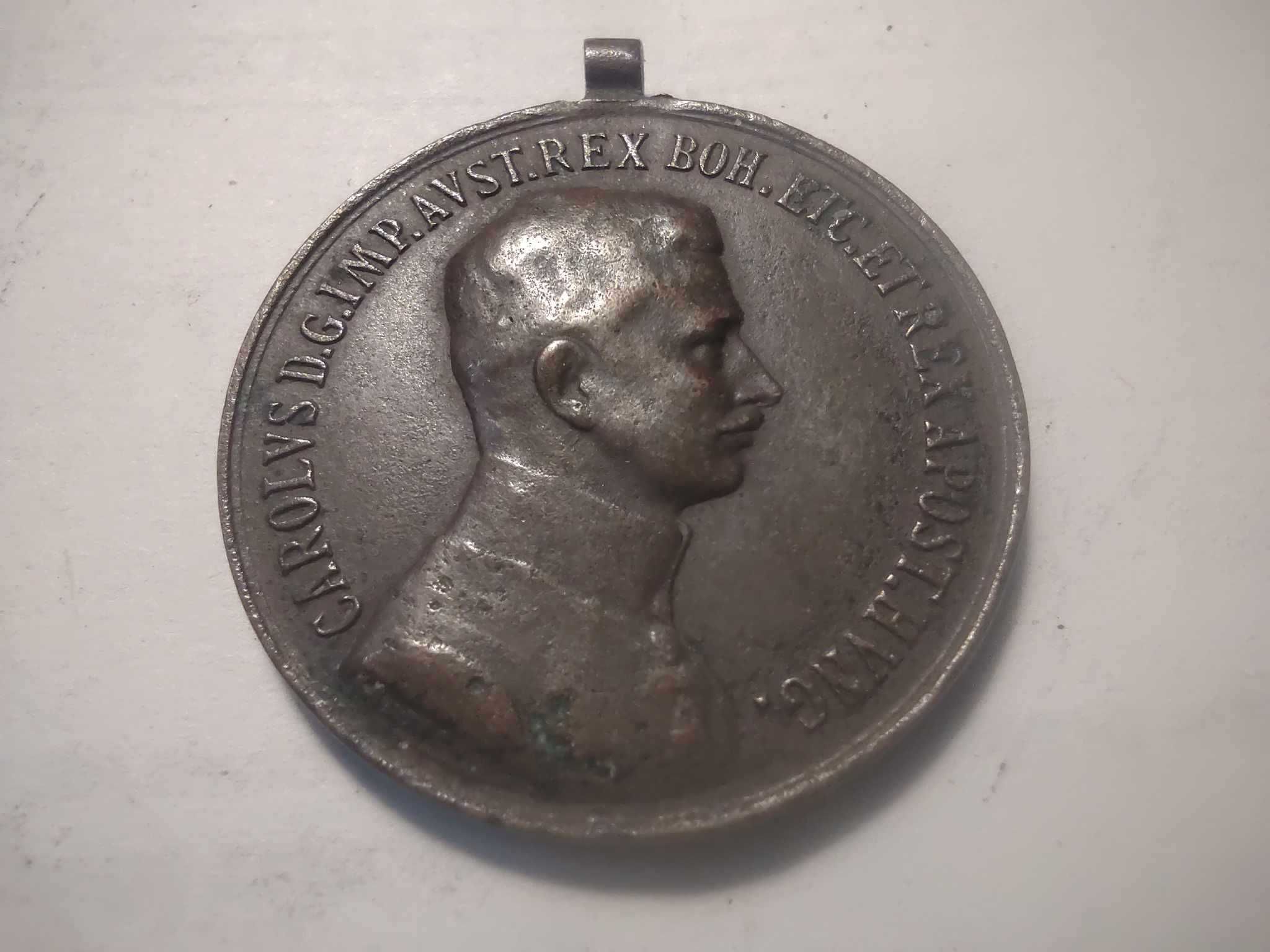 Medal za zasługi - Austro-Węgry - Fortitudini 1917 - Karol I