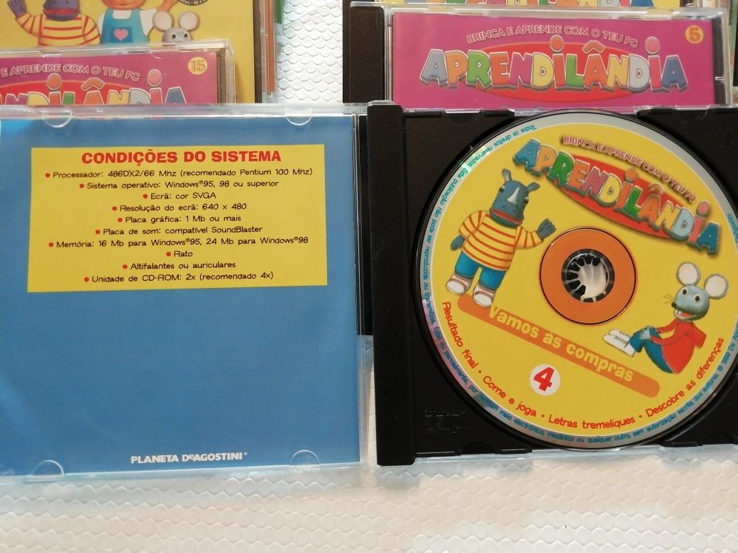 Coleção Aprendilandia em CD