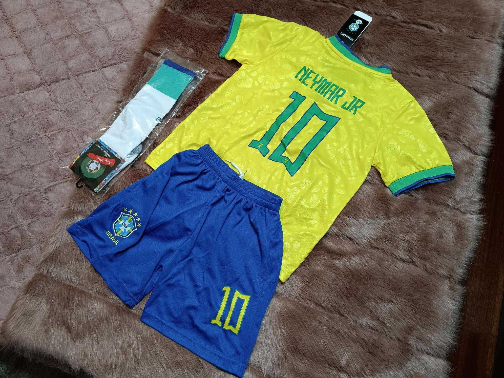 Equipamento Camisola NEYMAR JR 10 | BRASIL | CRIANÇA | NOVO