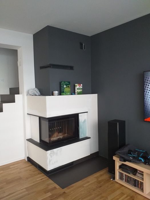 Kominki kominek Eco z szybą boczną
