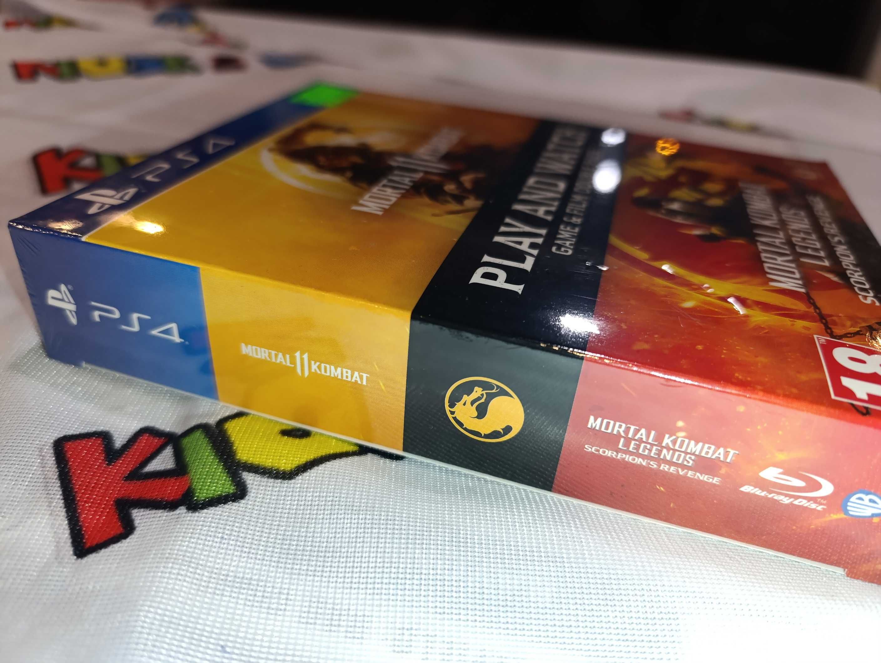 Mortal Kombat 11 PS4 Play And Watch Double Pack Film + Gra NOWA sklep