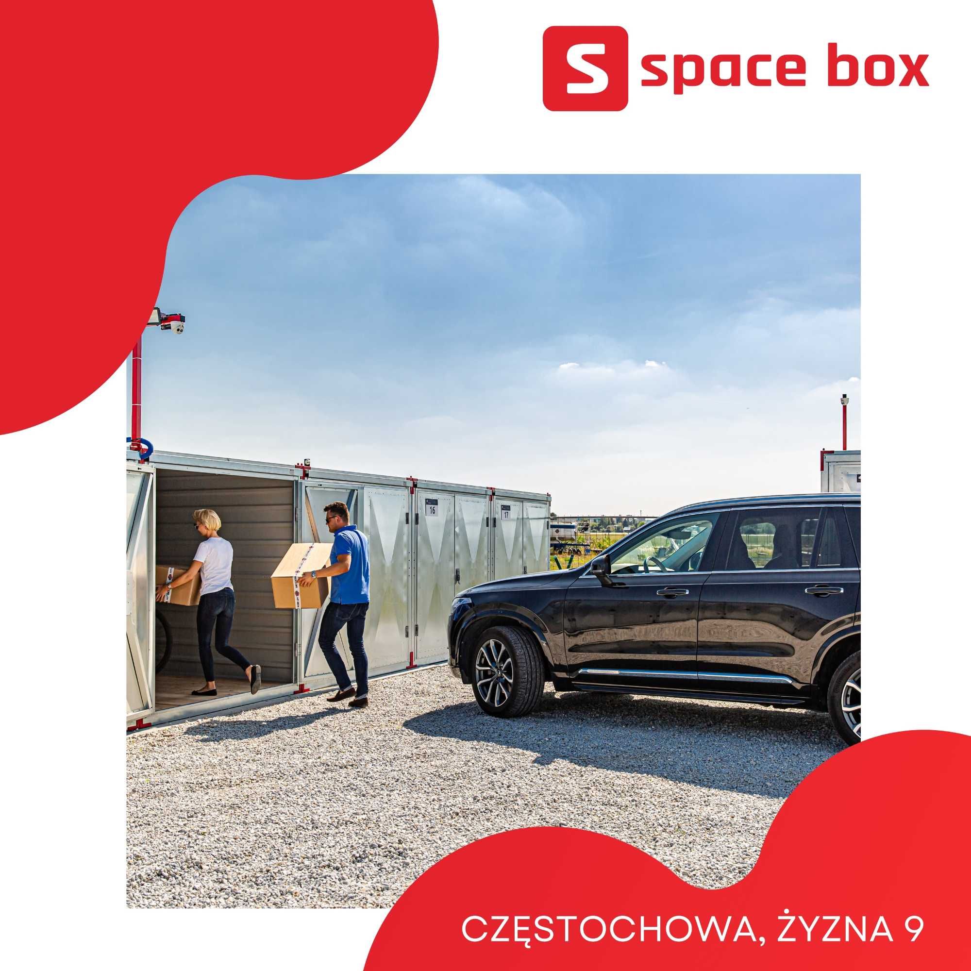 Magazyn samoobsługowy kontener do wynajęcia 9m2 Częstochowa SPACE BOX