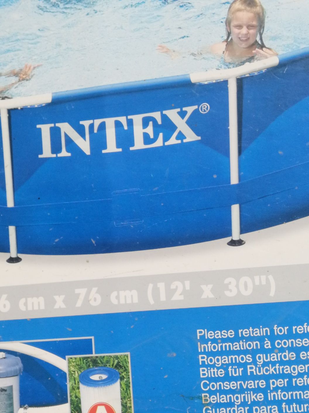 Basen stelażowy INTEX