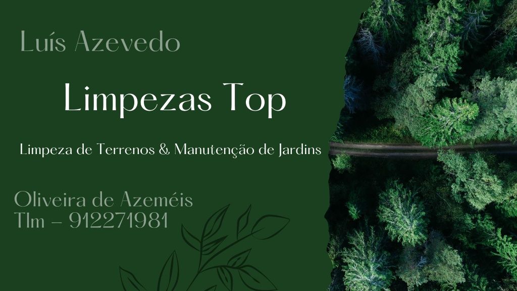 Limpeza de terrenos e manutenção de jardins