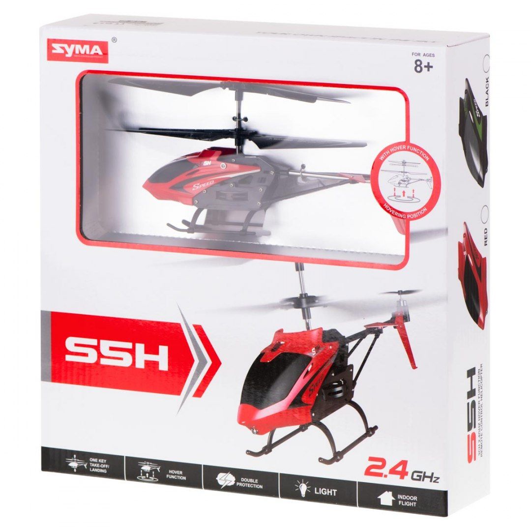 Helikopter RC SYMA S5H 2.4GHz RTF czerwony