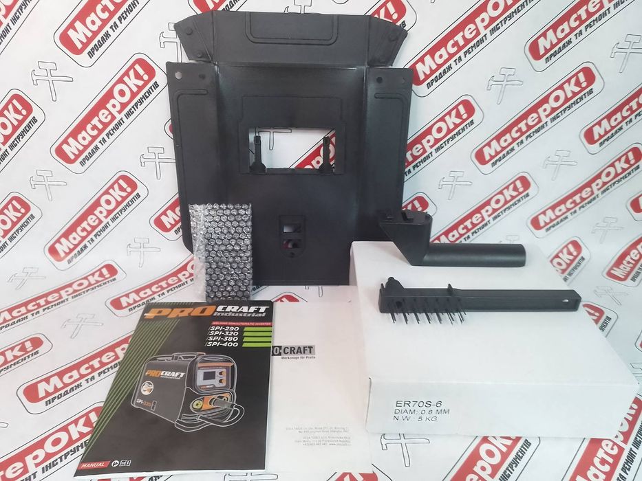 Інверторний зварювальний напівавтомат Procraft industrial SPI380 new