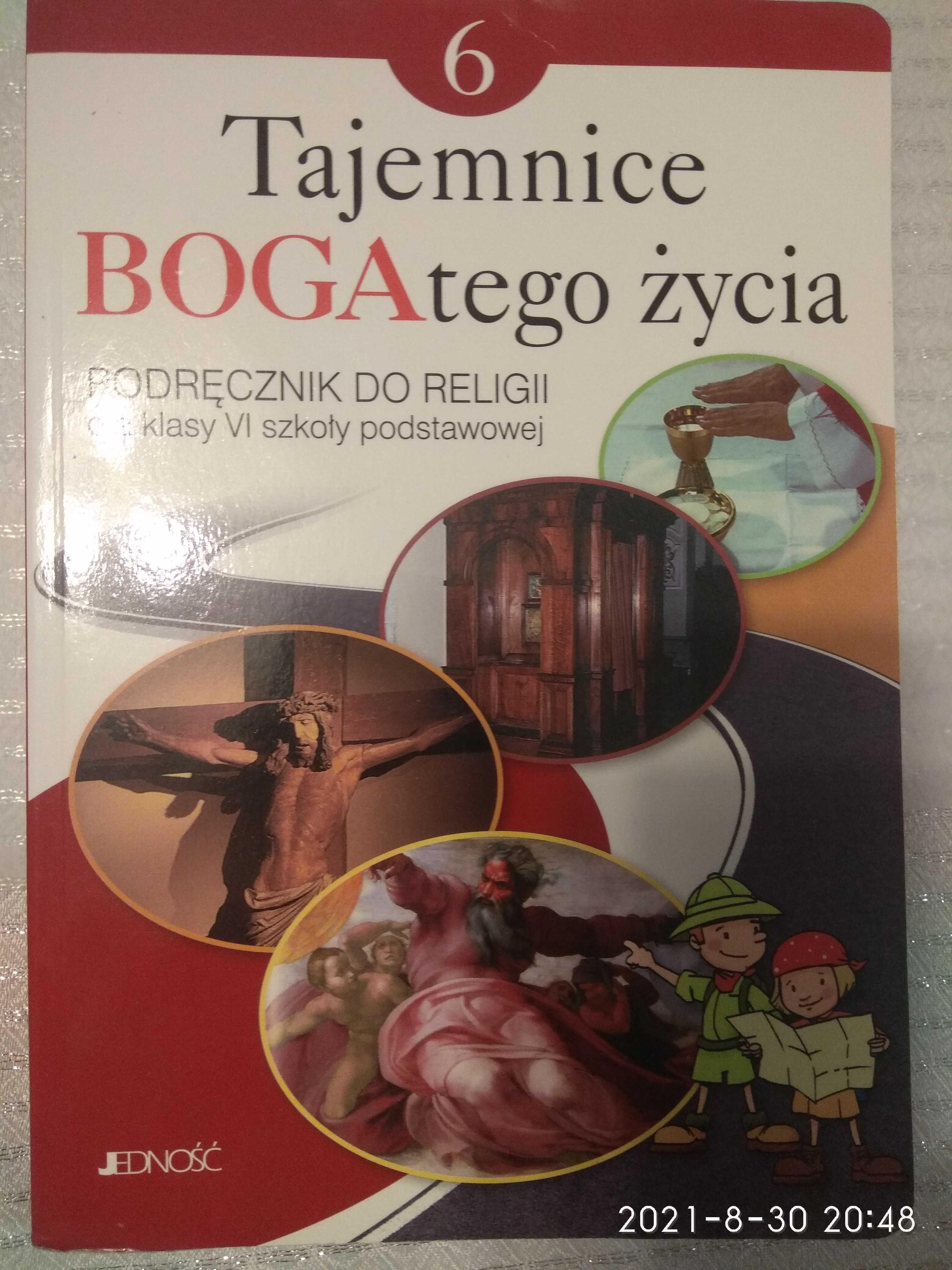 Tajemnice BOGAtego życia. Podręcznik i ćwiczenia do religii klasa 6