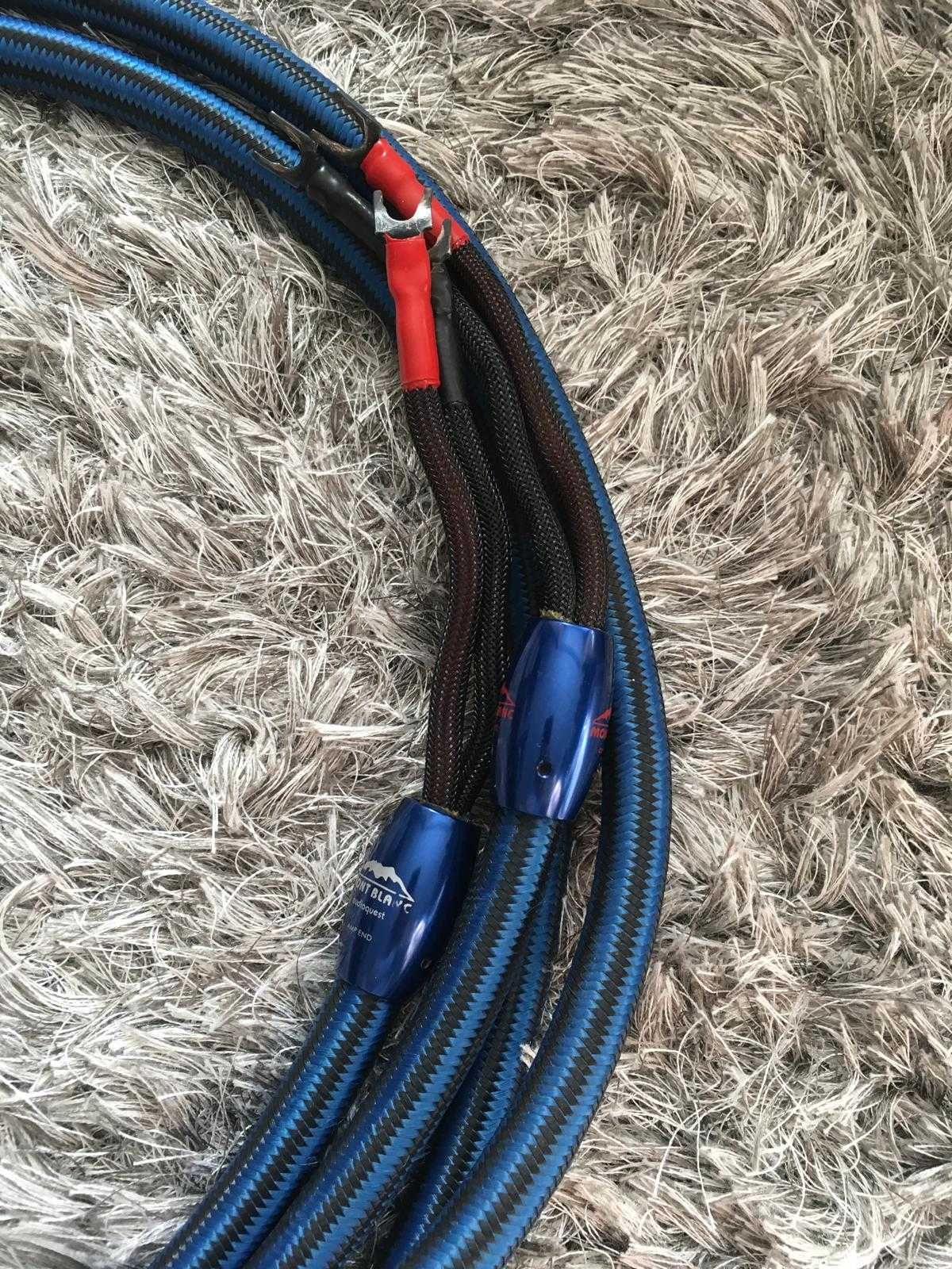 AudioQuest Mont Blanc 2x1,8 m DBS bi-wire widełki TOP