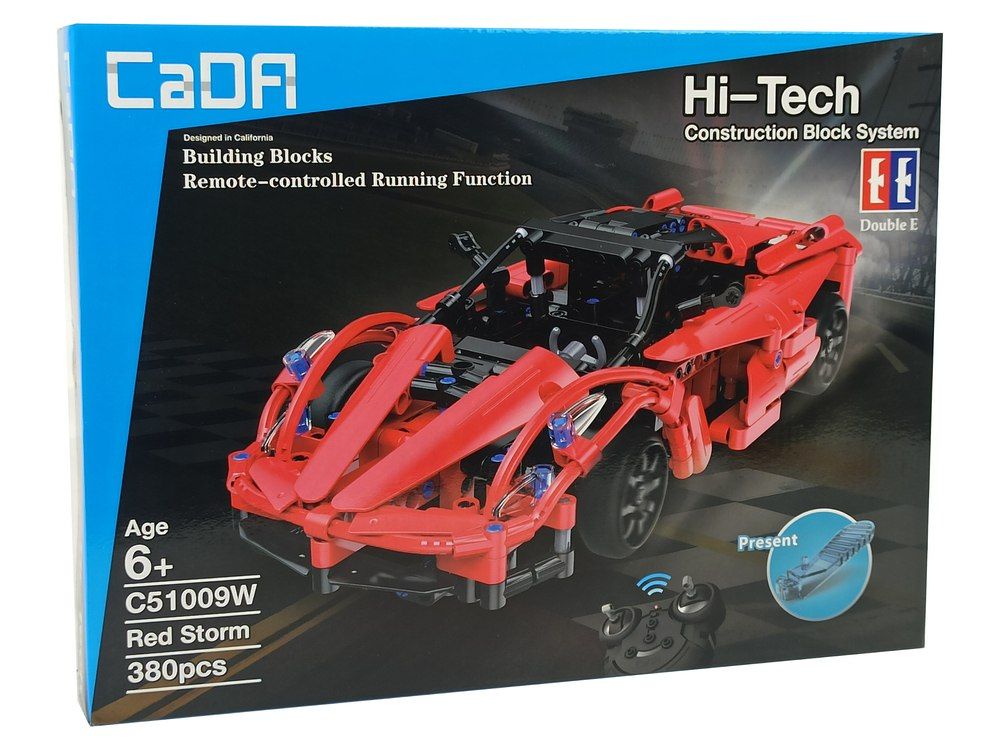 Klocki Auto zdalnie sterowane Samochód Autko niczym lego