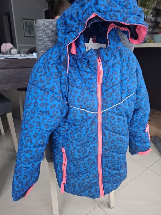 Ciepła kurtka na zime dla dziewczynki  roz.122 Kiki &Koko