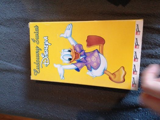 Cudowny świat dineya mickey donald dumbo pinokio VHS kaseta video