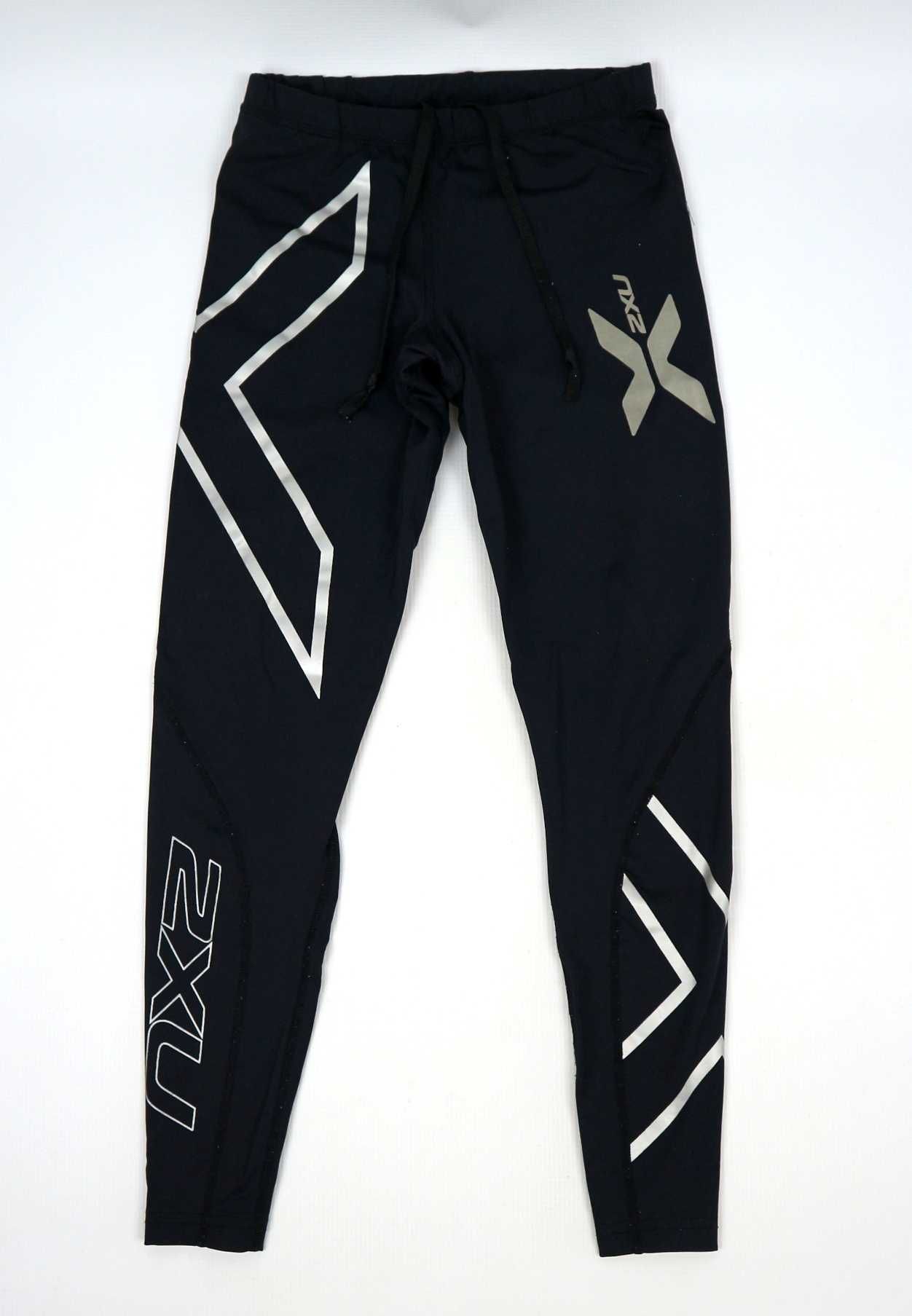 2XU legginsy kompresyjne 3/4 spodnie trenningowe XS