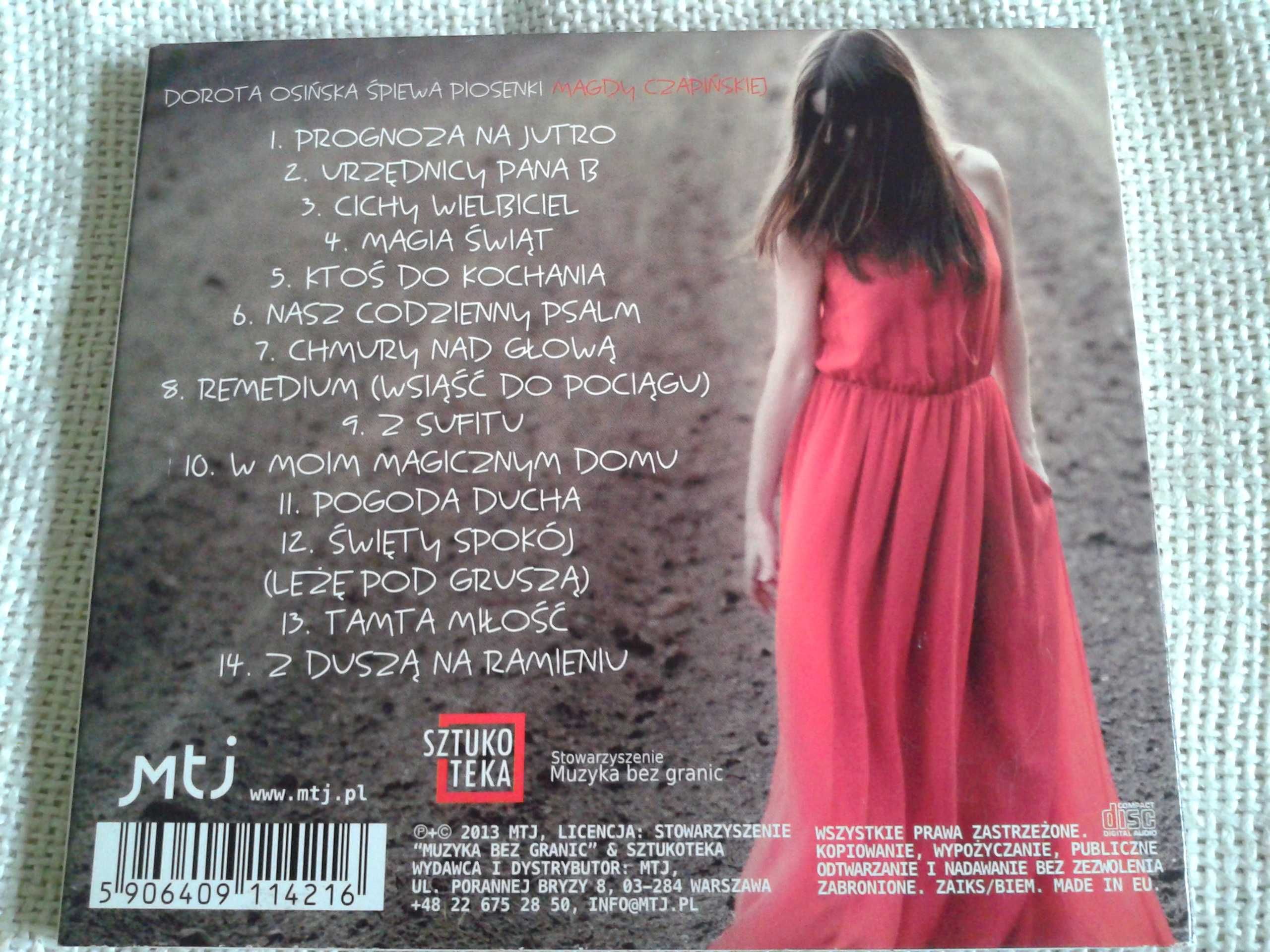 Dorota Osińska - Kamyk zielony  CD