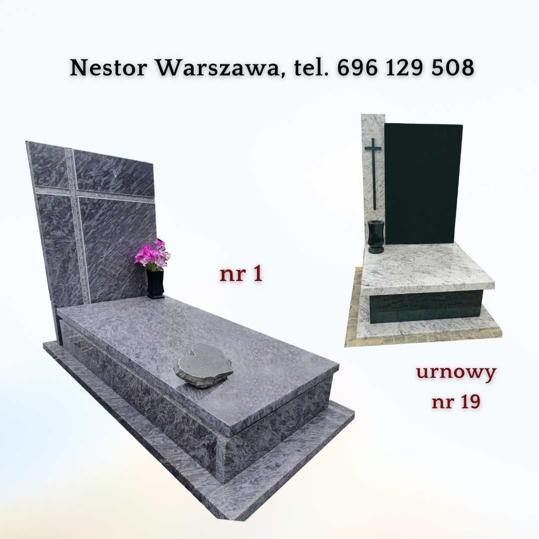Nagrobki pojedyncze i urnowe Warszawa, wzory i ceny