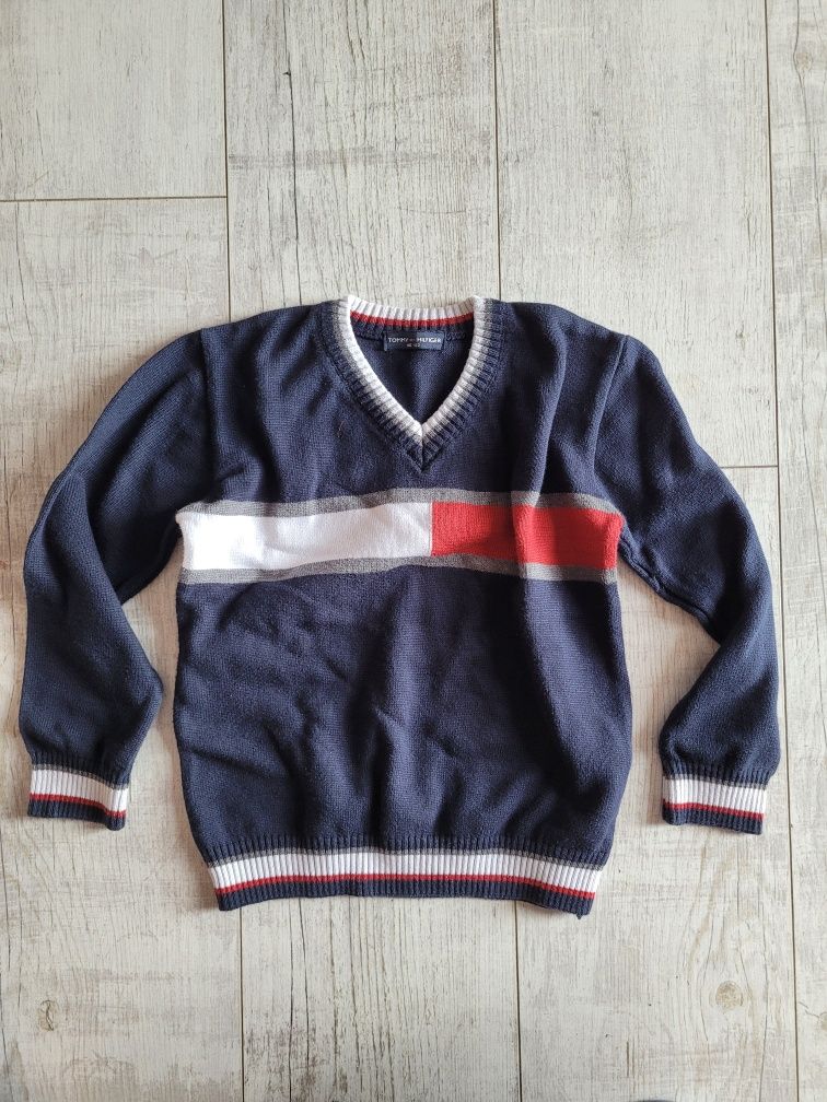 Elegancki sweter Tommy Hilfiger, r. 116-122 cm