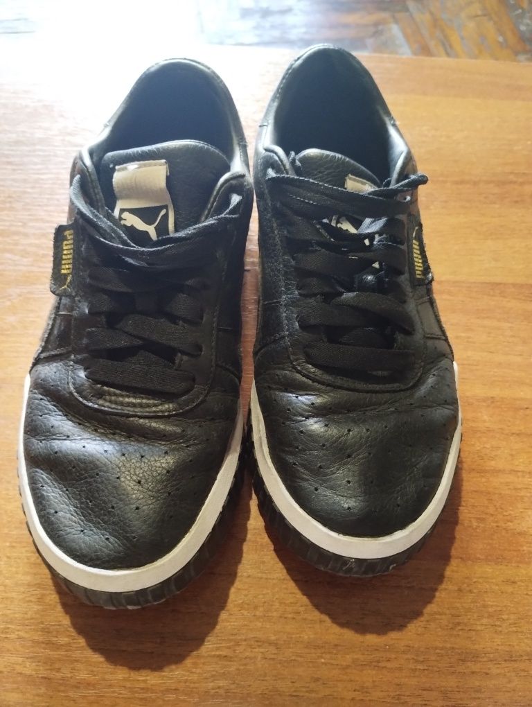 Продам кожаные кеды Puma