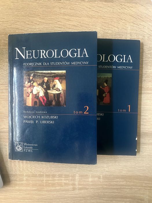 Książka na kierunek lekarski Neurologia, Kozubski, używana, stan dobry