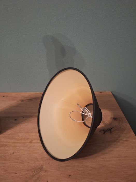 Lampka lampa nocna - butelka whisky Jack Daniel's czarna czarny klosz