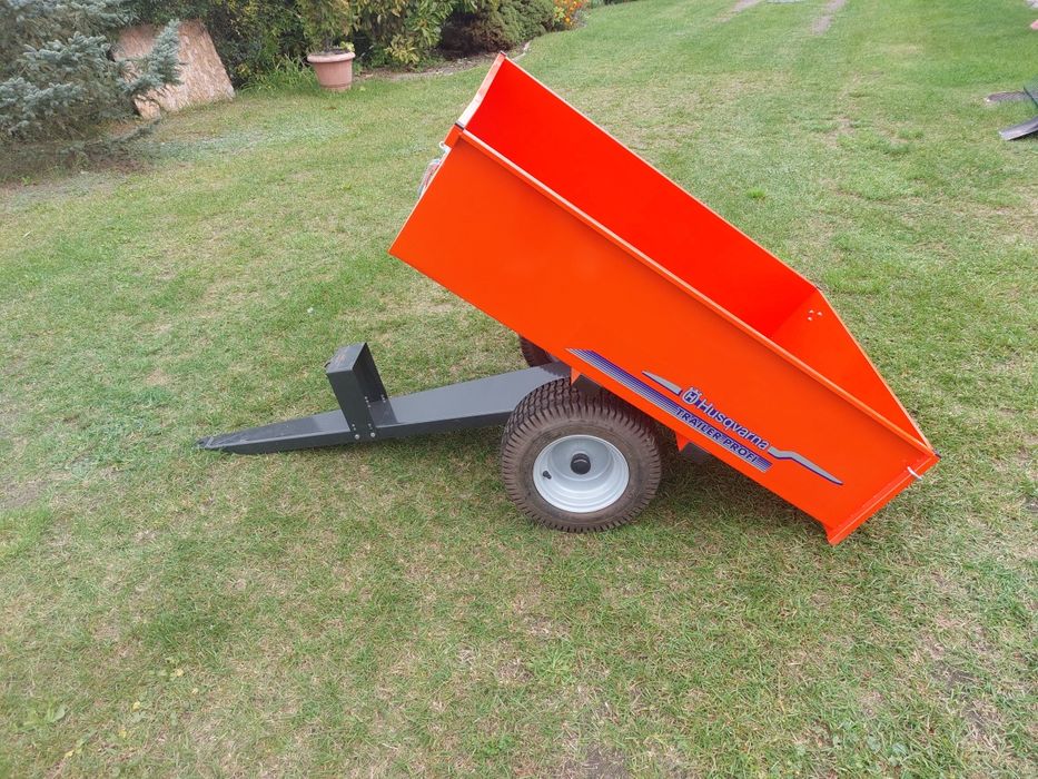 Przyczepa Husqvarna Profi do traktorów i riderów TR 350