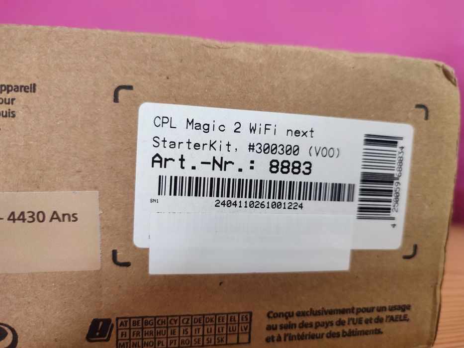 Kit Magic 2 WiFi VOO - Adaptador Powerline