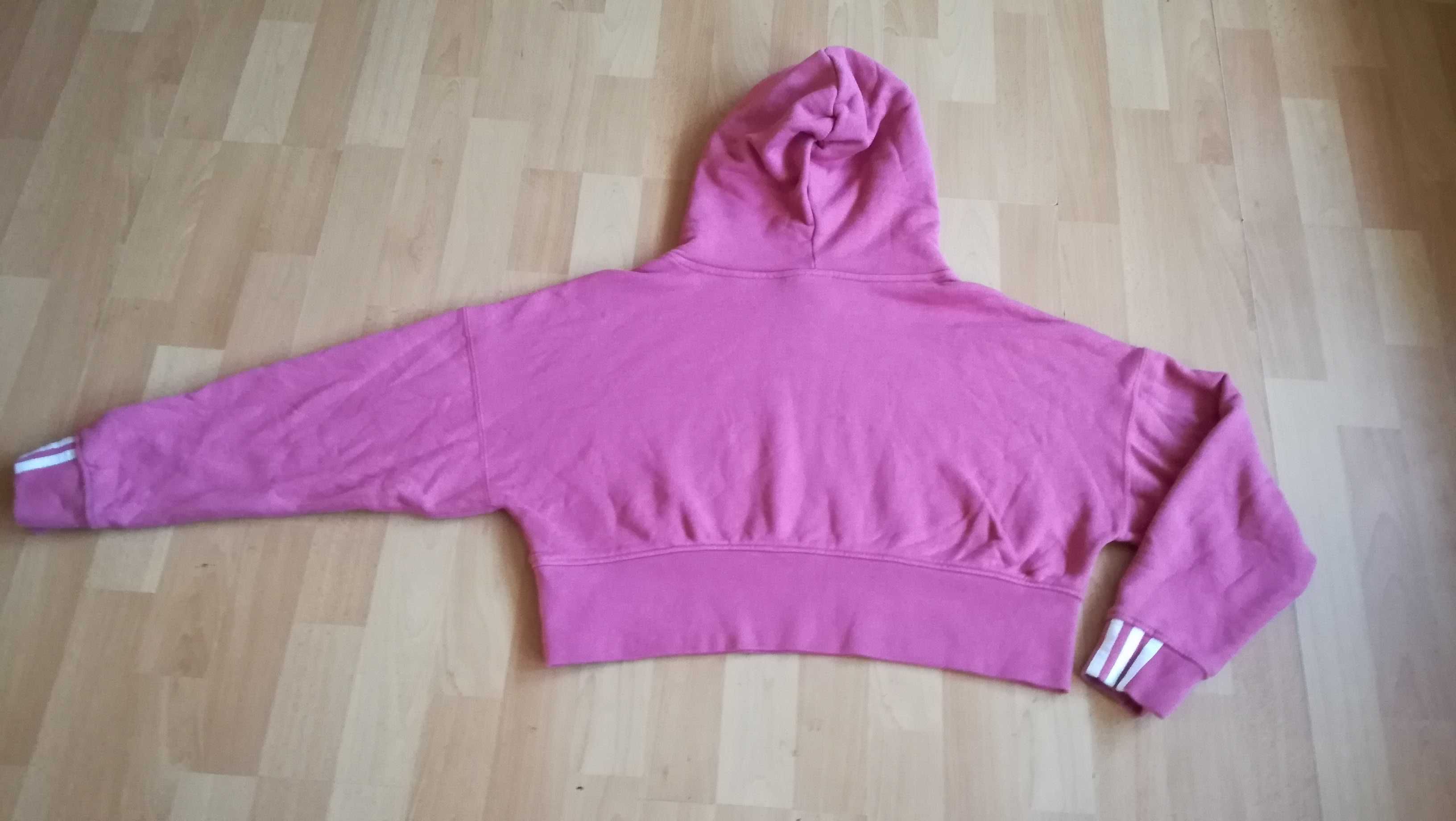 Krótka bluza dresowa dres ADIDAS r.S stan bardzo dobry