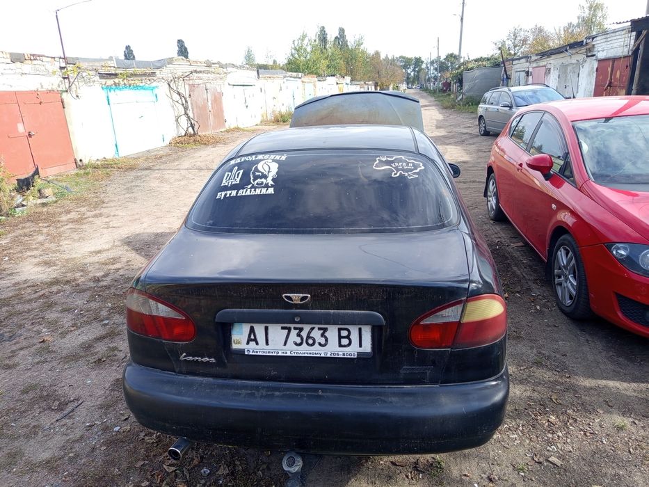 Ланос газ бензин на ходу
