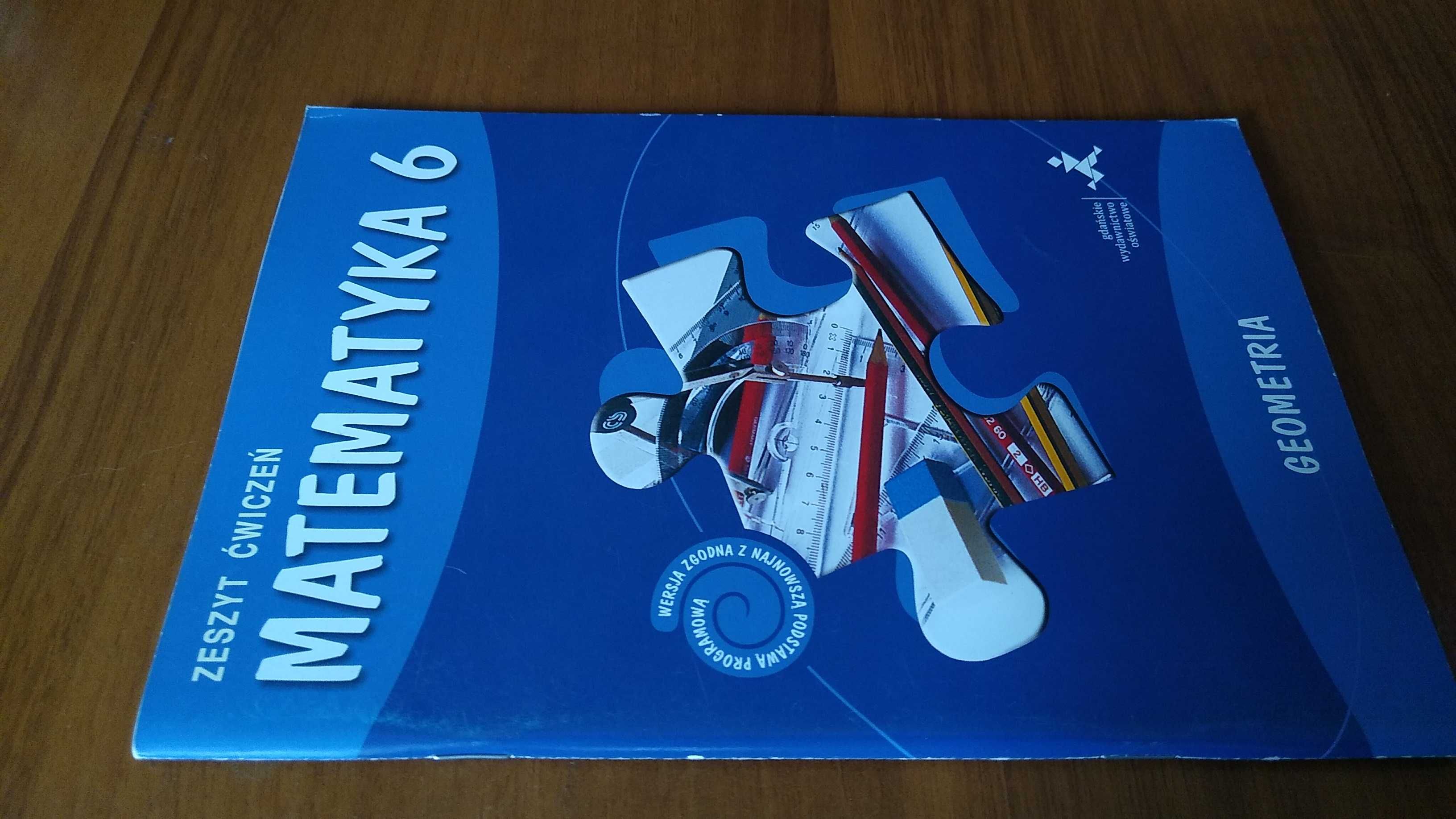 Matematyka z plusem 6 Zeszyt ćwiczeń Geometria Dobrowolska Jucewicz g