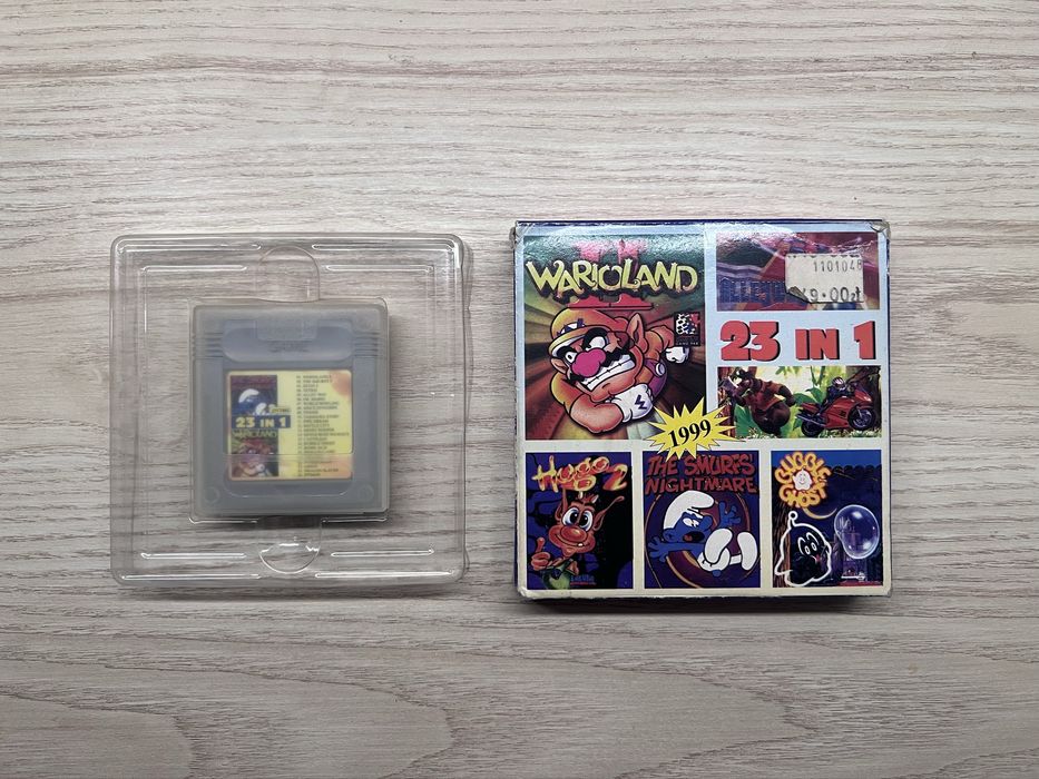 Game Boy Pocket + 23 in 1. Caly zestaw, unikat!